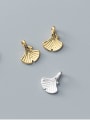 thumb 925 Sterling Silver With  Gold Plated Minimalist Irregular Pendants 1