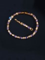 thumb Copper With Gold Plated Fashion Geometric Bracelets 4