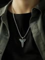 thumb Stainless steel Triangle  Hip Hop Pendant 1