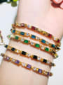 thumb Copper With Gold Plated Fashion Geometric Bracelets 1