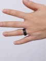 thumb Tungsten Geometric Minimalist Band Ring 3