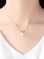 thumb 925 Sterling Silver Freshwater Pearl  Pendant Necklace 1