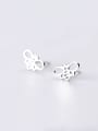 thumb 925 Sterling Silver Hollow Bee Trend Stud Earring 1