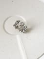 thumb 925 Sterling Silver  Vintage Retro Little Flower Free Size  Midi Ring 2