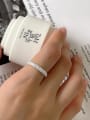 thumb 925 Sterling Silver Round Minimalist Band Ring 3