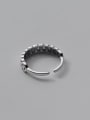 thumb 925 Sterling Silver Coin Vintage Band Ring 3