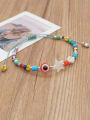 thumb Miyuki Millet Bead Multi Color Acrylic Evil Eye Bohemia Handmade Weave Bracelet 1