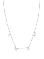 thumb 925 Sterling Silver Letter Minimalist Necklace 4