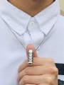 thumb Stainless steel Geometric Minimalist Necklace 1