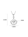 thumb 925 Sterling Silver Moissanite Irregular Dainty Necklace 2