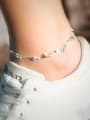 thumb 925 Sterling Silver Star Minimalist  Multi-layer Anklet 2