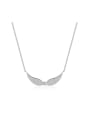 thumb 925 Sterling Silver Angel Dainty Necklace 0