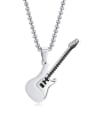 thumb Stainless steel Irregular Hip Hop Necklace 3