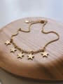thumb 925 Sterling Silver Minimalist   Star Anklet 0