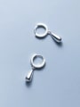 thumb 925 Sterling Silver Water Drop Minimalist Drop Earring 0