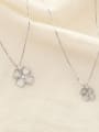 thumb 925 Sterling Silver Shell Flower Minimalist Necklace 3