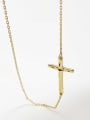 thumb 925 Sterling Silver Cross Minimalist Necklace 2