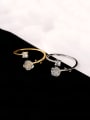 thumb 925 Sterling Silver Flower Trend Band Ring 0