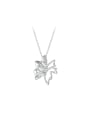 thumb 925 Sterling Silver Hollow Butterfly Minimalist Necklace 3