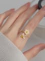 thumb 925 Sterling Silver Shell Flower Cute Band Ring 1