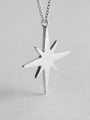 thumb 925 Sterling Silver Star Minimalist Long Strand Necklace 3