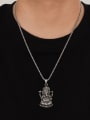 thumb Stainless steel Irregular Hip Hop Necklace 1