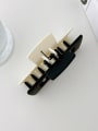 thumb Cellulose Acetate Vintage Geometric Alloy Jaw Hair Claw 3