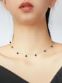 thumb 925 Sterling Silver With 14k White Gold Plated Minimalist Clavicle Necklaces 1