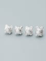 thumb 999 Fine Silver With White Gold Plated Cute Zodiac Signs Beads Diy Accessories 0