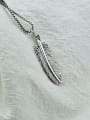 thumb Vintage Sterling Silver With Vintage Feather Pendant Diy Accessories 2