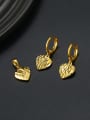 thumb Alloy Minimalist Heart Pendant and  Earrings 1