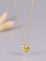 thumb Titanium Steel Heart Minimalist Necklace 0