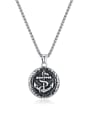 thumb Stainless steel Anchor Hip Hop Man Necklace 0