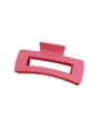 thumb Alloy Resin Trend Geometric Multi Color Jaw Hair Claw 3
