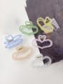 thumb Alloy Resin Trend Heart  Jaw Hair Claw 2