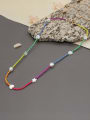 thumb Zinc Alloy Miyuki Millet Bead Multi Color Heart Hip Hop Beaded Necklace 2