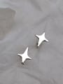 thumb 925 Sterling Silver Star  Clip Earring 0
