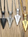 thumb Stainless steel Geometric Vintage Necklace 2