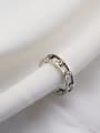 thumb 925 Sterling Silver Gear Vintage Free Size Midi Ring 0