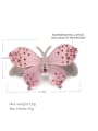 thumb Cellulose Acetate Minimalist Butterfly Zinc Alloy Spring Barrette 2