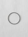 thumb 925 Sterling Silver Geometric Minimalist Midi Ring 1