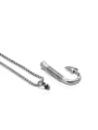 thumb Stainless steel Irregular Minimalist Necklace 3