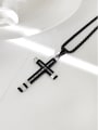 thumb Titanium Steel Cross Vintage Regligious Necklace 2
