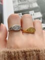 thumb 925 Sterling Silver Vintage  Sun Moon Free Size Ring 1