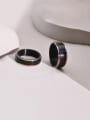 thumb Stainless steel Round Minimalist Band Ring 3