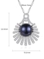 thumb 925 Sterling Silver Freshwater Pearl Irregular Luxury Necklace 4