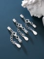 thumb 925 Sterling Silver With Lobster Clasp Extension Chain 2