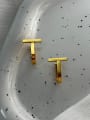 thumb Titanium Steel Geometric Minimalist Stud Earring 2