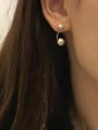 thumb 925 Sterling Silver Smooth  Round  Earring 1