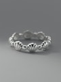 thumb 925 Sterling Silver Heart Trend Band Ring 0
